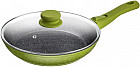 Сковорода с крышкой и съемной ручкой (диаметр 28 см)
