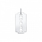 Подвеска из серебра «Лезвие»