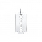 Подвеска из серебра «Лезвие»