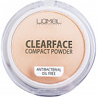 Пудра для лица антибактериальная «Clear face», оттенок 01 Натуральный