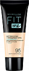 Тональный крем для лица «Fit Me», оттенок 95 Светло-фарфоровый