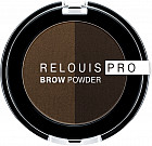 Тени для бровей «Brow Powder», оттенок 03 Dark brown