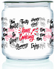 Банка для сыпучих продуктов «Home Cooking»