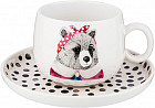 Чайная пара «Fashion Animals»