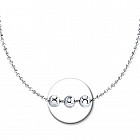 Колье из серебра