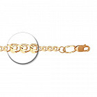 Браслет из золочёного серебра