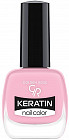 Лак для ногтей «Keratin nail color»