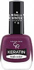 Лак для ногтей «Keratin nail color», оттенок 220