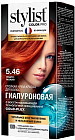 Крем-краска для волос гиалуроновая, оттенок 5.46 медно-рыжий