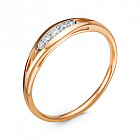 Кольцо из золота с бриллиантом