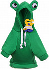 Кофта-толстовка для собак «Лягушка»