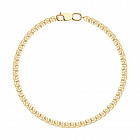 Браслет из золочёного серебра