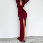 Платье плиссированное женское