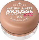Мусс тональный «Natural Matte Mousse Foundation», оттенок 03