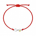 Браслет из золочёного серебра «Удача»