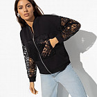 Бомбер женский «Мода в большом городе, блэк»