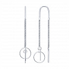 Серьги из серебра