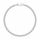 Браслет из серебра с алмазной гранью