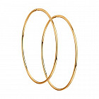 Серьги из золоченого серебра