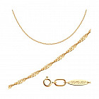 Цепь из золоченого серебра