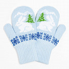 Варежки двойные детские