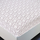 Простыня на резинке «Эспрессо светлый»