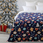 Покрывало велсофт «Рождественские сладости»