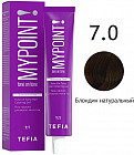 Гель-краска для волос, оттенок 7.0 Блондин натуральный