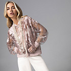 Бомбер женский «Секрет смелости»