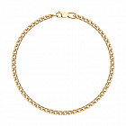 Браслет из золочёного серебра