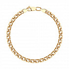 Браслет из золочёного серебра