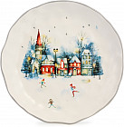 Тарелка обеденная «С Новым годом!»