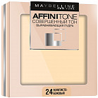 Пудра компактная для лица «Affinitone», оттенок 24 Золотисто-бежевый
