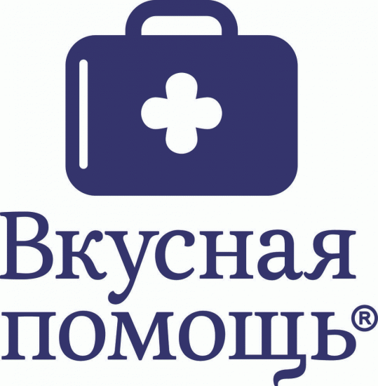 Логотип Вкусная помощь — бренд