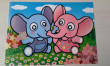 Отзыв на Детский коврик сервировочный для рисования водой «Слоники» от Галина Анатольевна