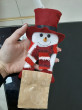 Отзыв на Одежда на бутылку «Снеговик шарф в полоску» с конвертиком для пожеланий от Ника