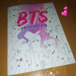 Отзыв на BTS. Раскраска от Анастасия П.