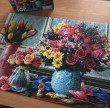 Отзыв на Пазл «Вазы с яркими цветами» от Ирина