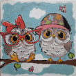 Отзыв на Картина по номерам «Маленькие совята» от Алена
