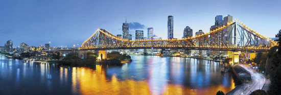 Фотообои «Brisbane» (368 х 124 см)