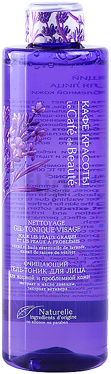 Гель-тоник для лица очищающий | Уход глубокое очищение | Кафе Красоты