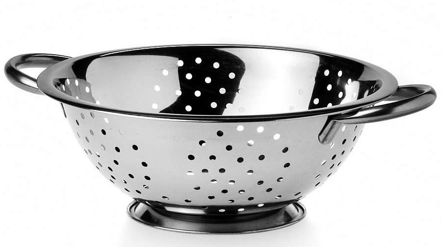 Дуршлаг с ручками (d-24 см) | Нержавеющая сталь | LaSella