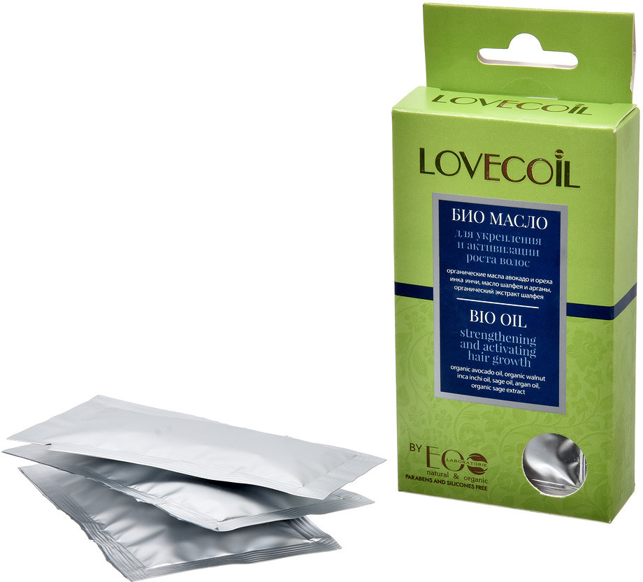 Био масло для укрепления и активизации роста волос | Lovecoil