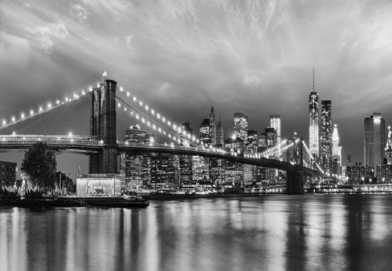 Фотообои «Brooklyn B/W» (368 х 254 см)