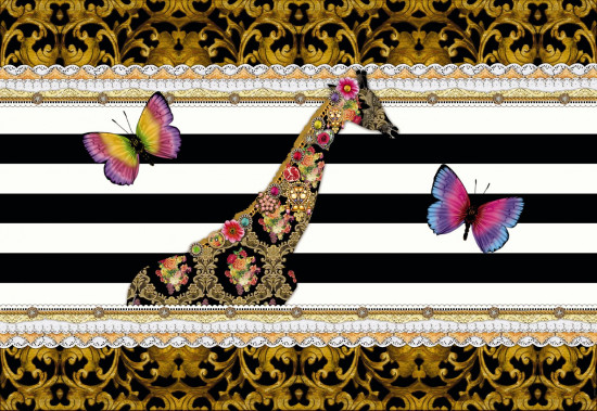 Фотообои «Melli Mello Giraffe» (368 х 254 см)