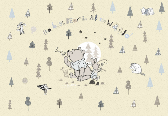 Фотообои «Winnie Pooh Best Bear» (368 х 254 см)