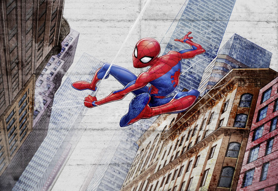 Фотообои «Spider-Man New Concrete» (368 х 254 см)