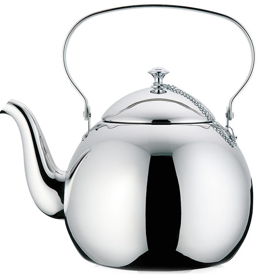 Чайник для кипячения (2,5 л) | White peony | Fissman