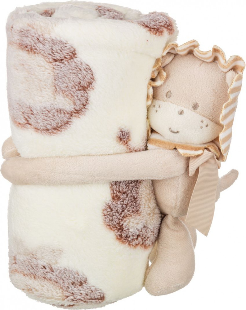 Плед с игрушкой «Лёва» (100×75) | Santalino