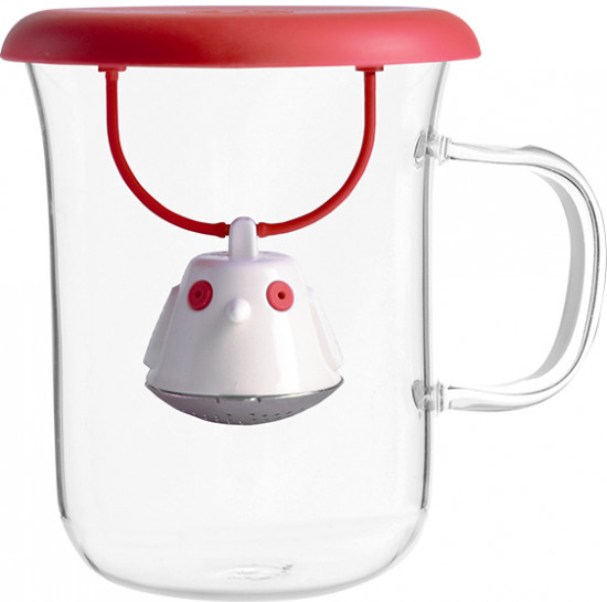 Кружка с заварочной емкостью «Birdie Swing» (400 мл)